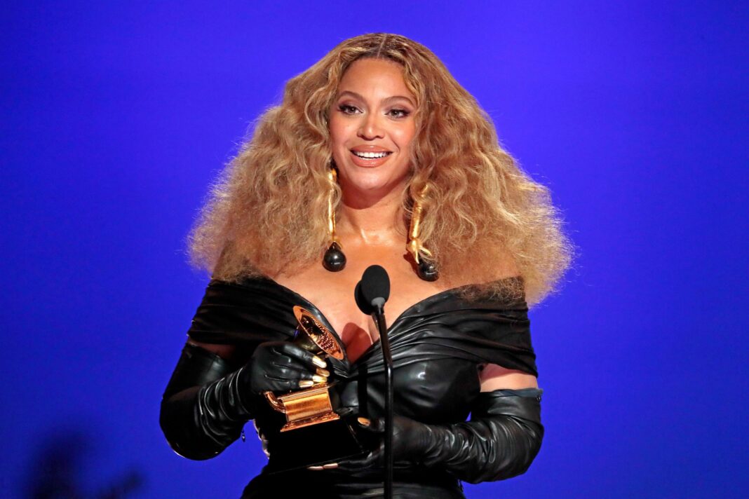 Beyonce wins her 28th Grammy award at the 63rd Grammy Awards ceremony