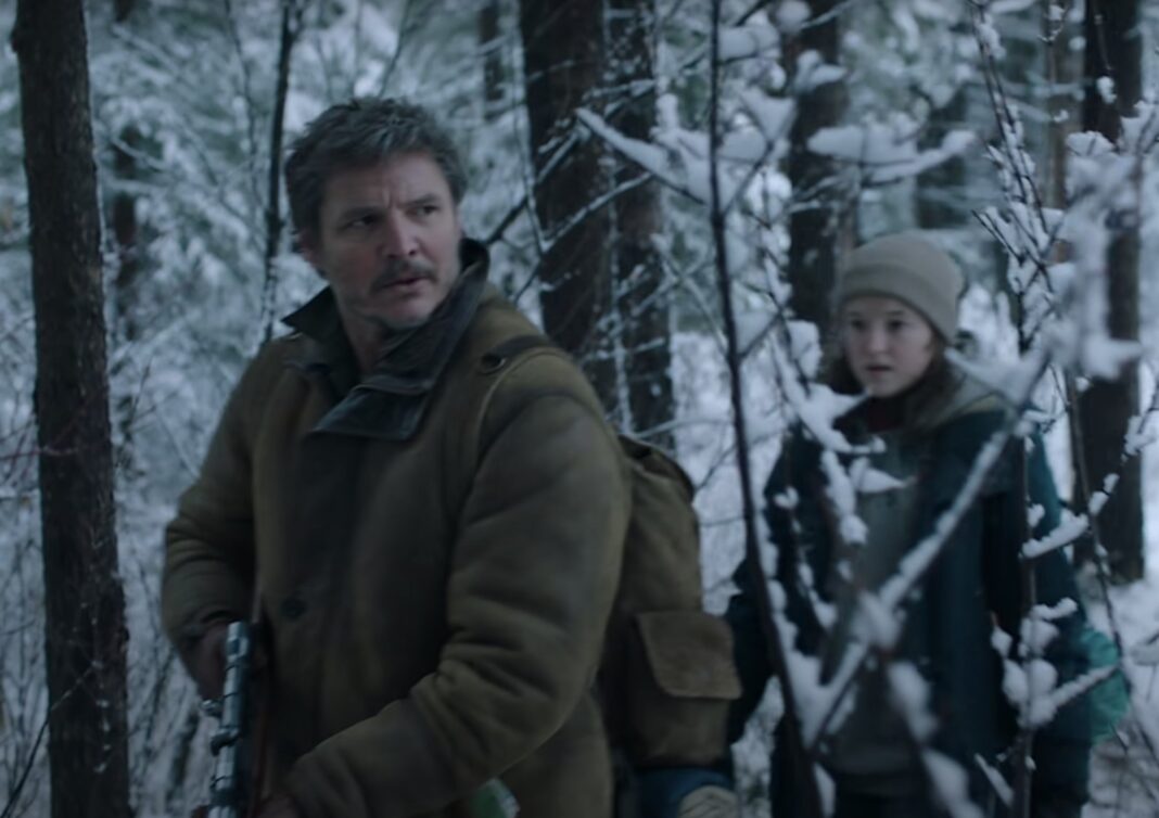 Pedro Pascal and Bella Ramsey in 